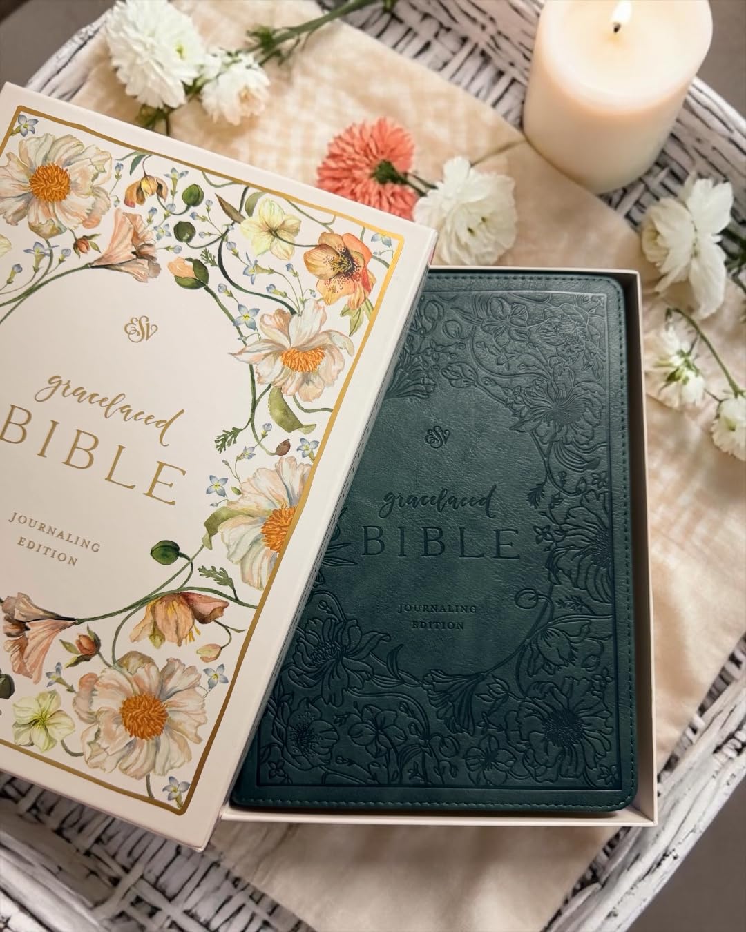 Glacelaced Beautiful Soft Leather-like Bible
